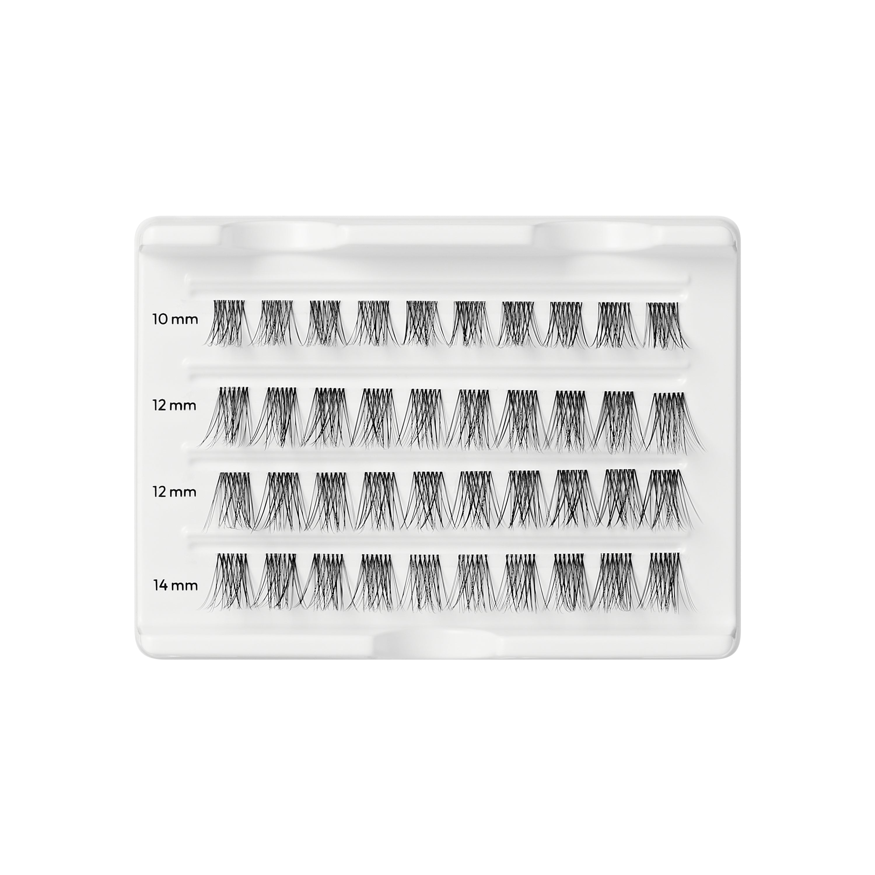 FALSCARA Lash Extensions, 40 Lash Clusters, Classic Natural
