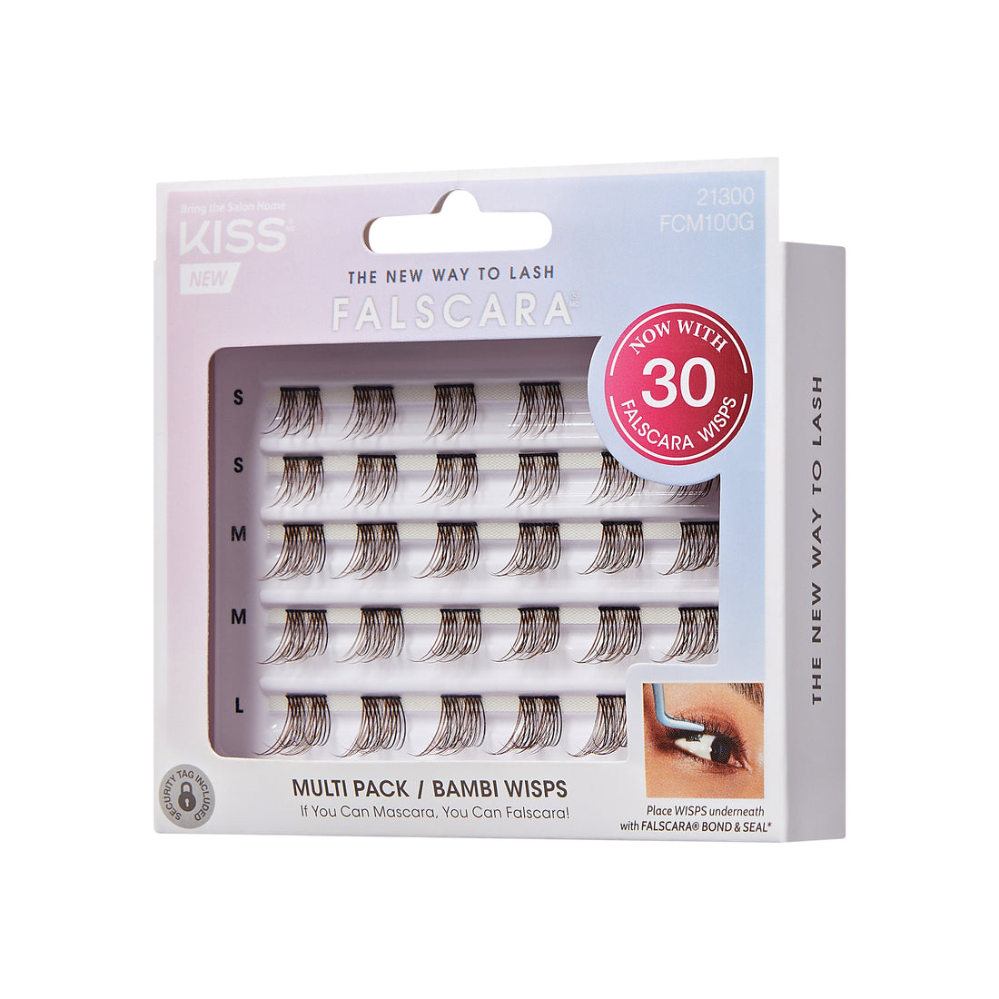 FALSCARA Wisps Multipack – Bambi Wisps, 30 Lash Clusters