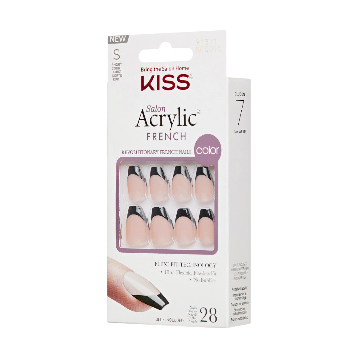 KISS Salon Acrylic French Color - Flame