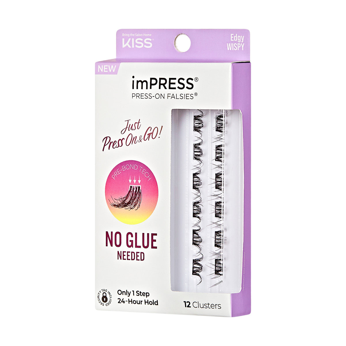 imPRESS Press-On Falsies Minipack 12 Clusters - Edgy