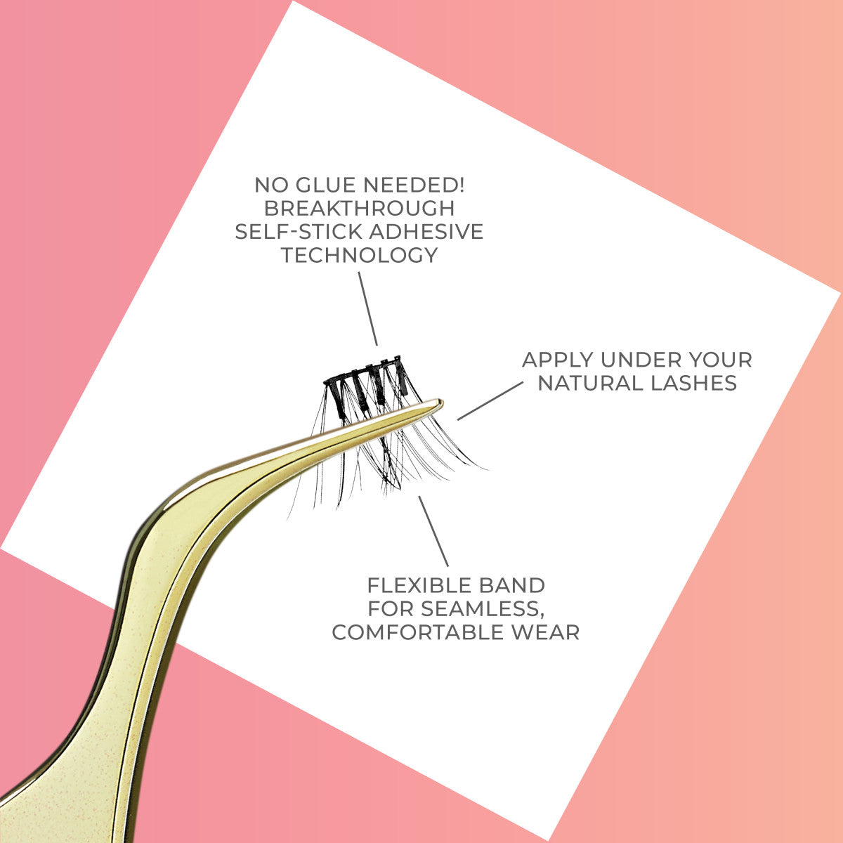 imPRESS Press-On Falsies Minipack 12 Clusters - Bold