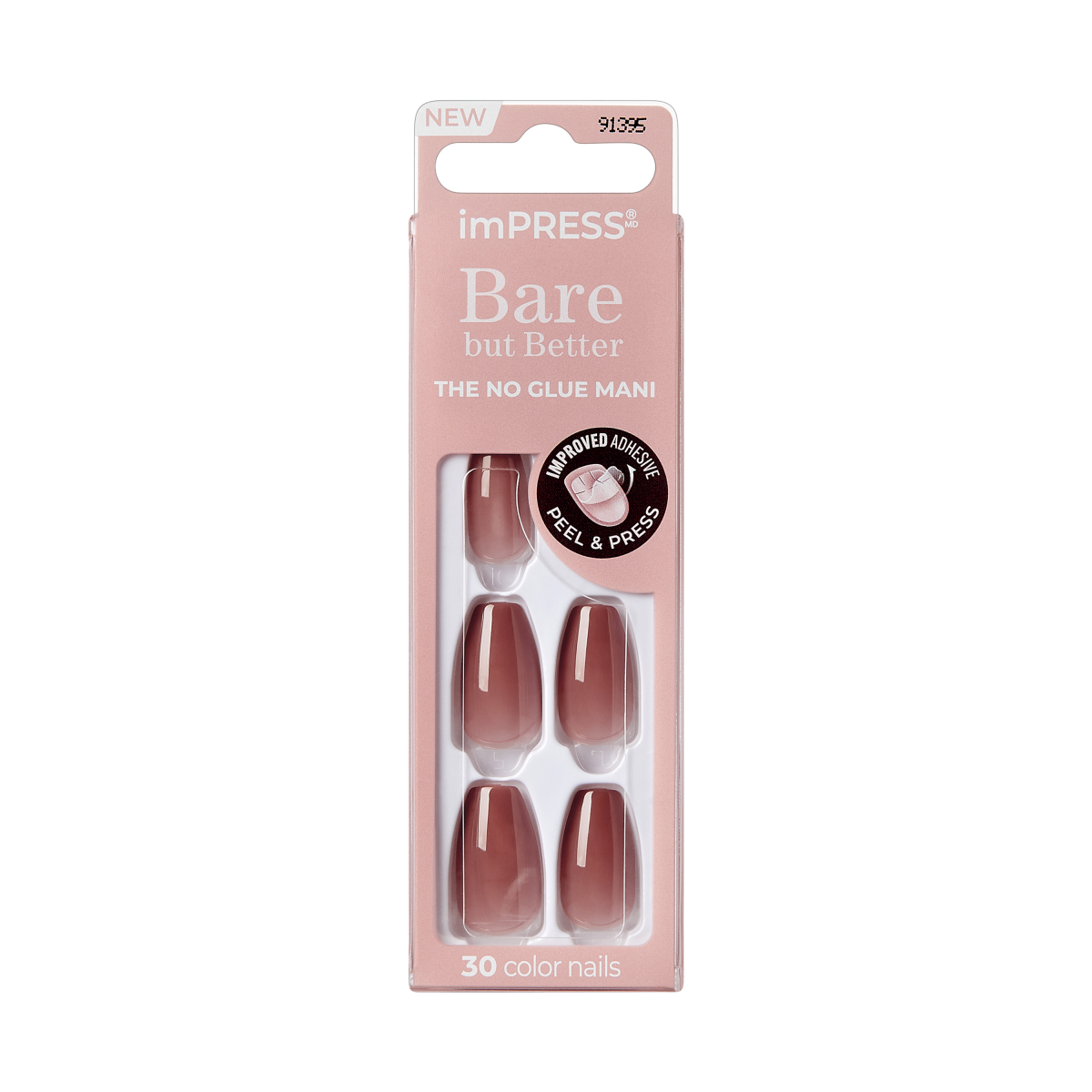 imPRESS Color Bare but Better Press On Nails - Flare