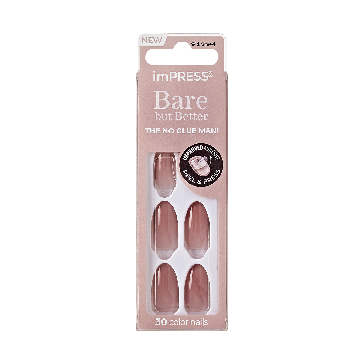 imPRESS Color Bare but Better Press On Nails - Serenity