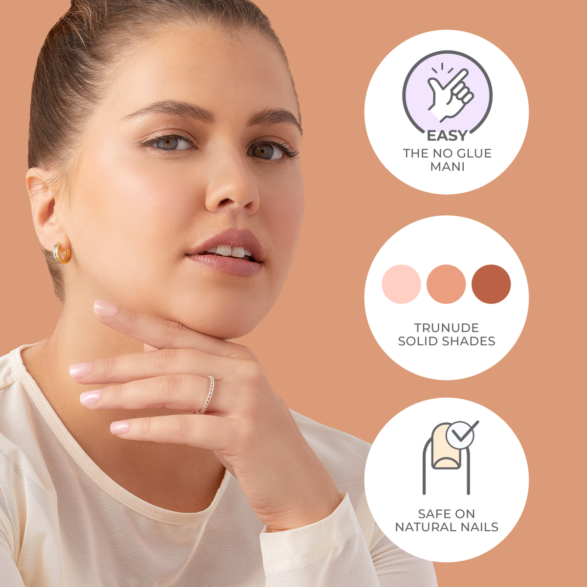 imPRESS Color Bare but Better Press On Nails - Flare