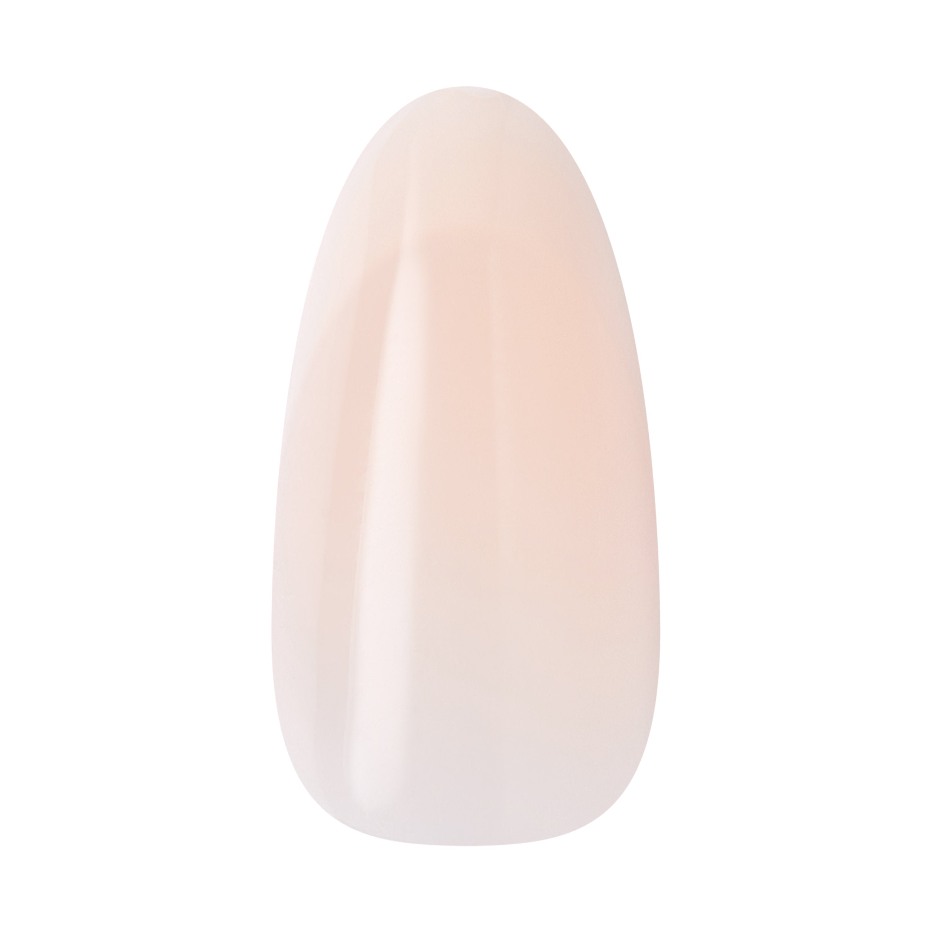 KISS CORE French Tip Press On Nails Almond, ‘Burble’, White, Medium Length, 32 Count
