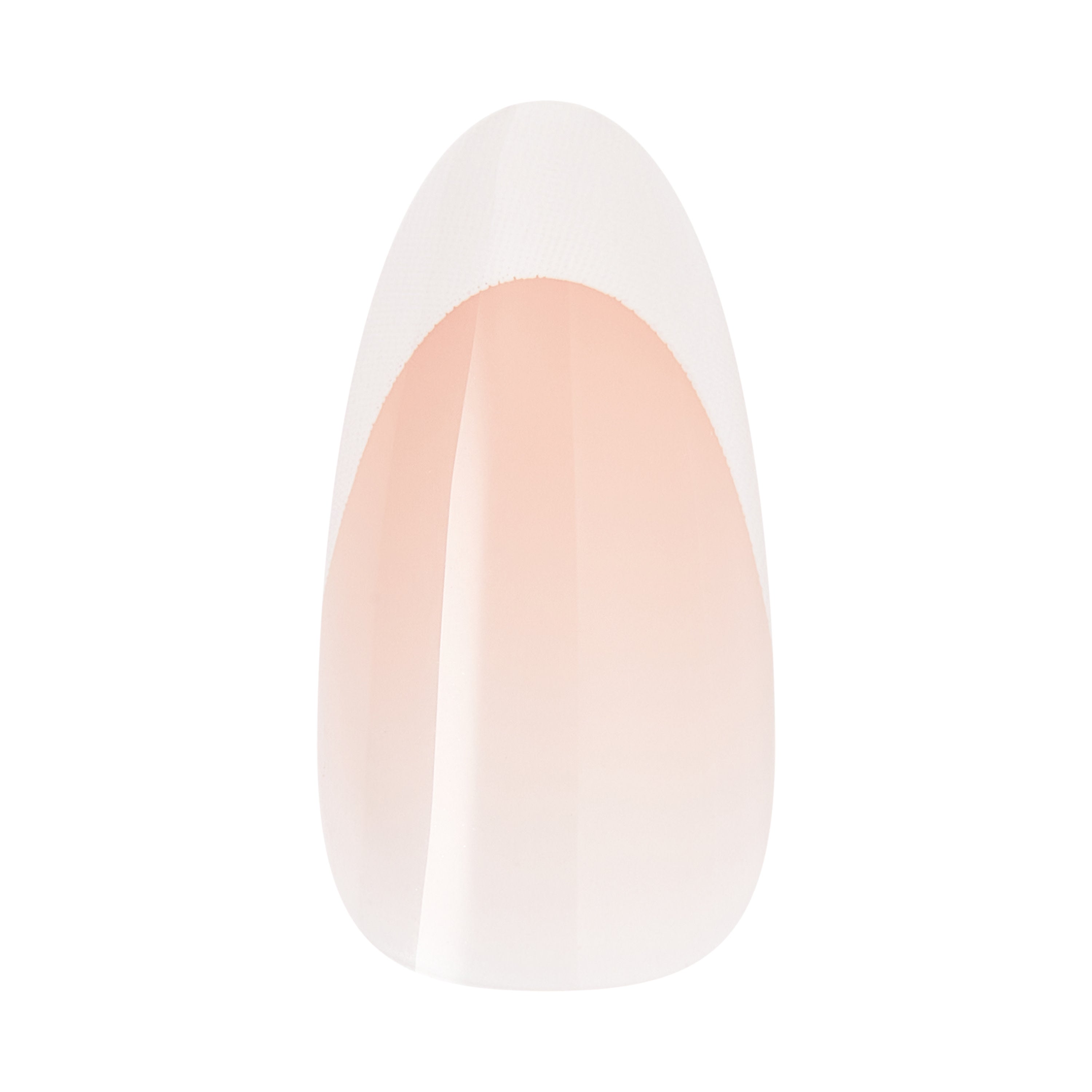 KISS GLAM 3D & Jeweled Press On Nails Almond, ‘Zephyr’, Neutral, Medium Length, 32 Count