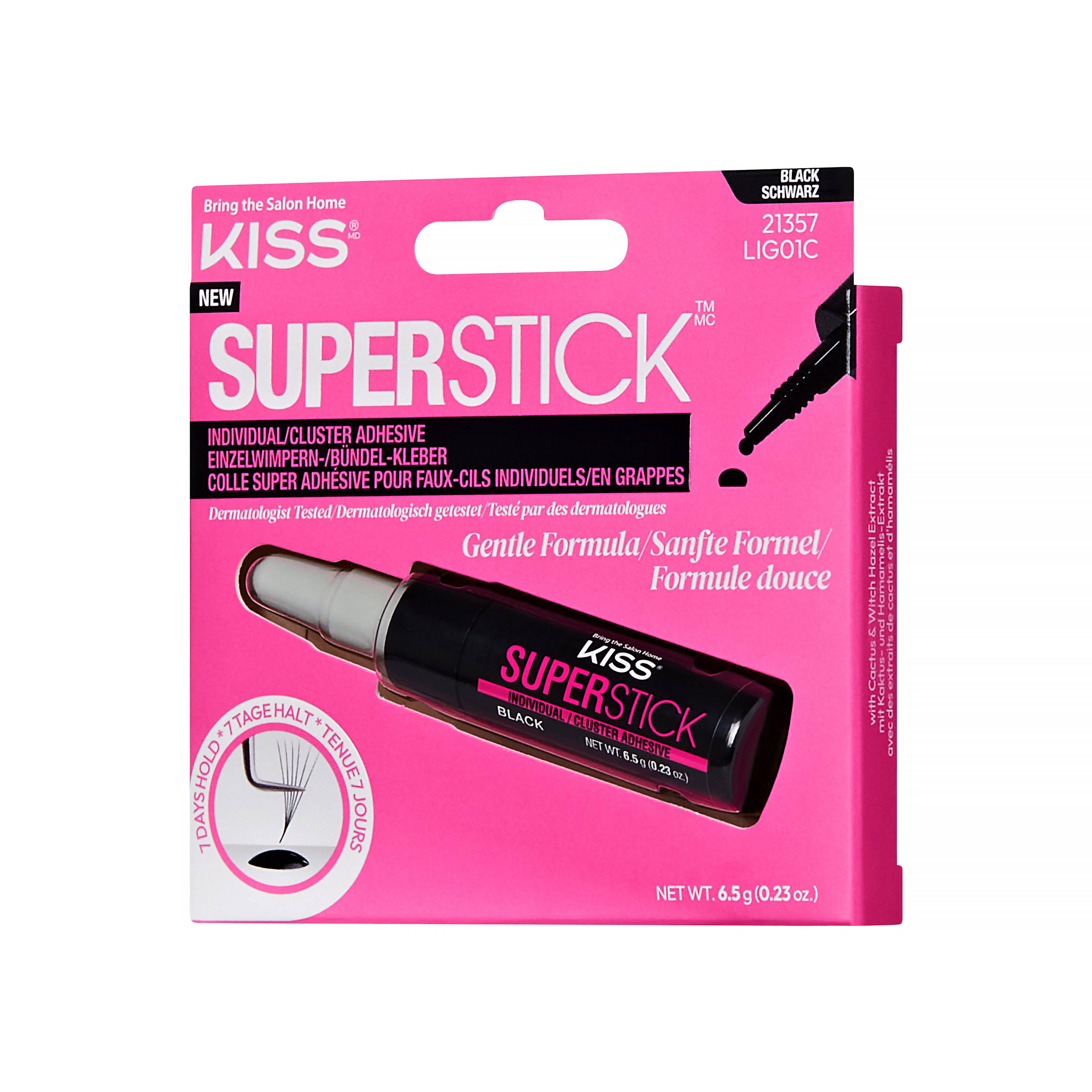 KISS Super Stick Lash Cluster Adhesive - Black