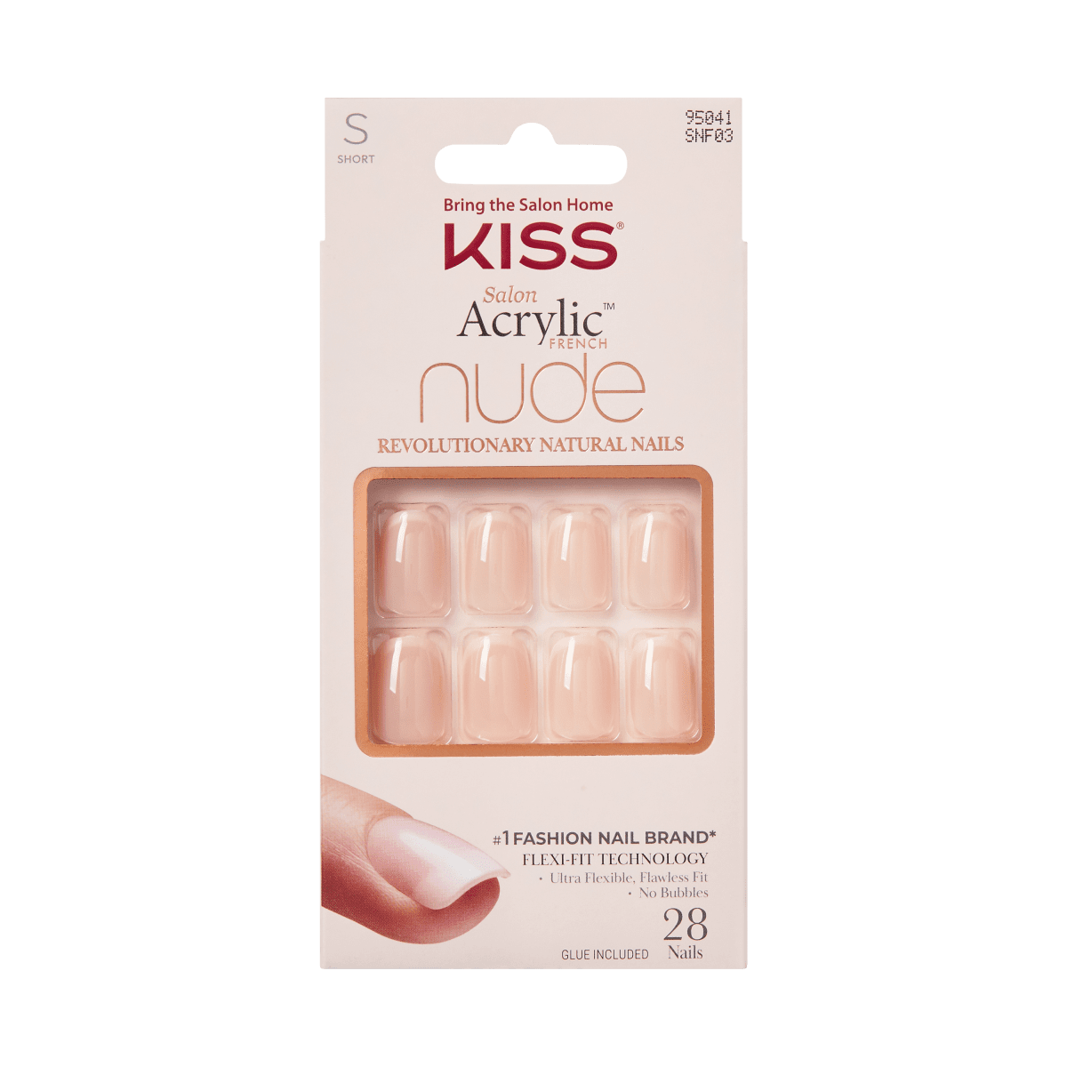 KISS Salon Acrylic Nude French - Chic Beats