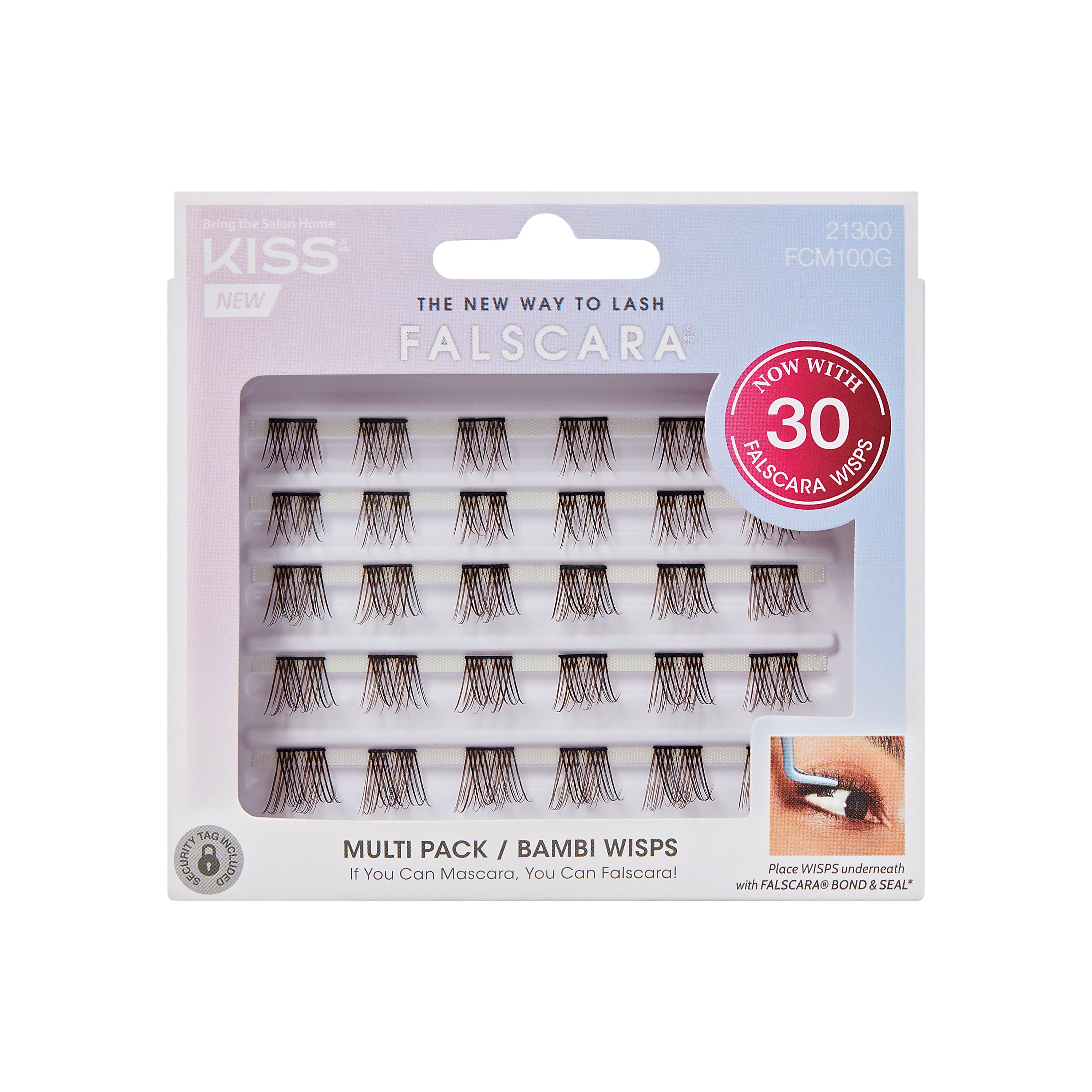FALSCARA Wisps Multipack – Bambi Wisps, 30 Lash Clusters