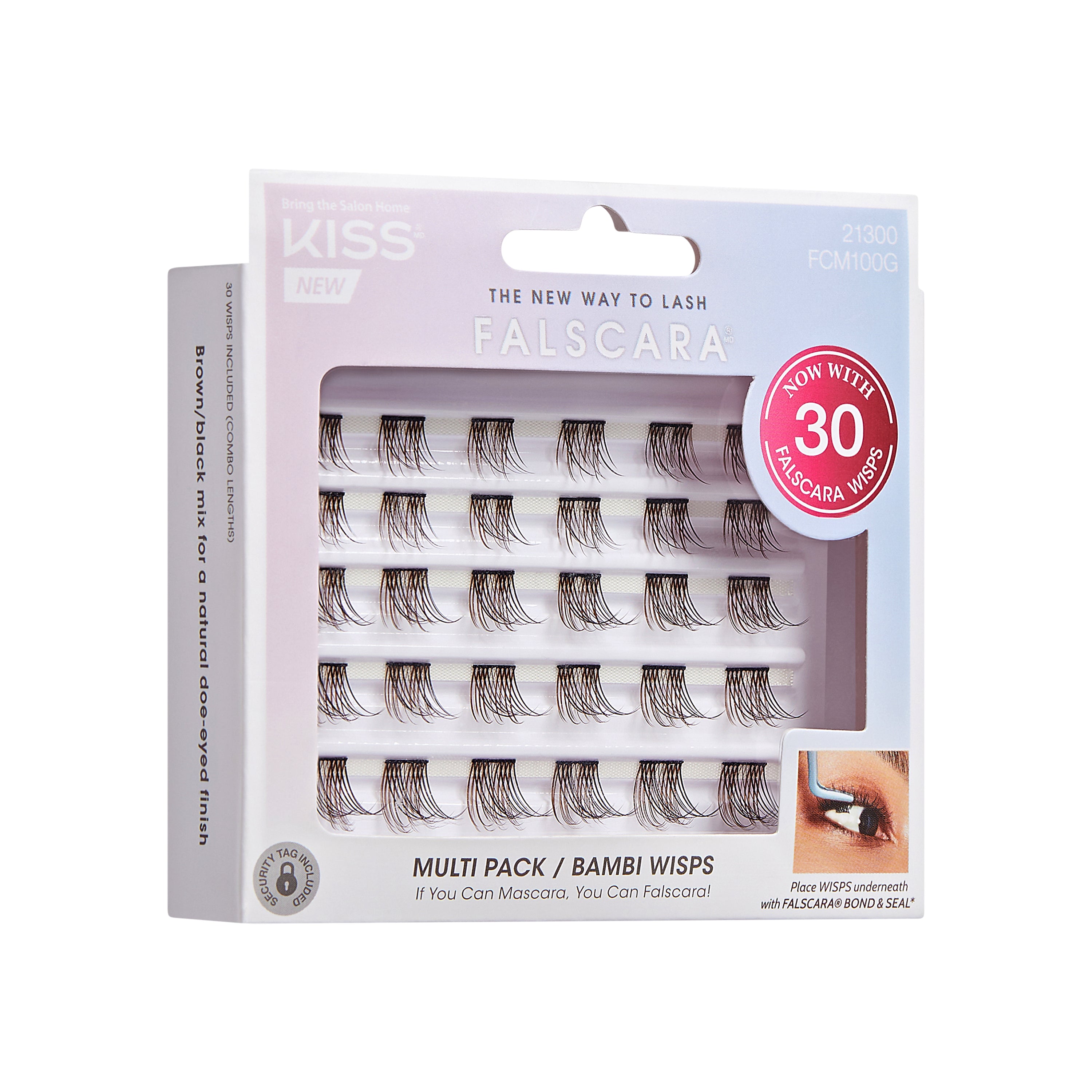 FALSCARA Wisps Multipack – Bambi Wisps, 30 Lash Clusters