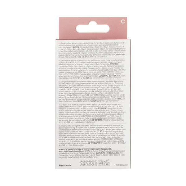 KISS Bare but Better Nails - Fairest Nude