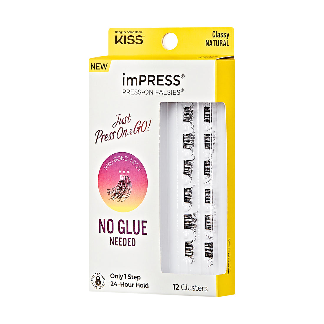 imPRESS Press-On Falsies Minipack 12 Clusters - Classy