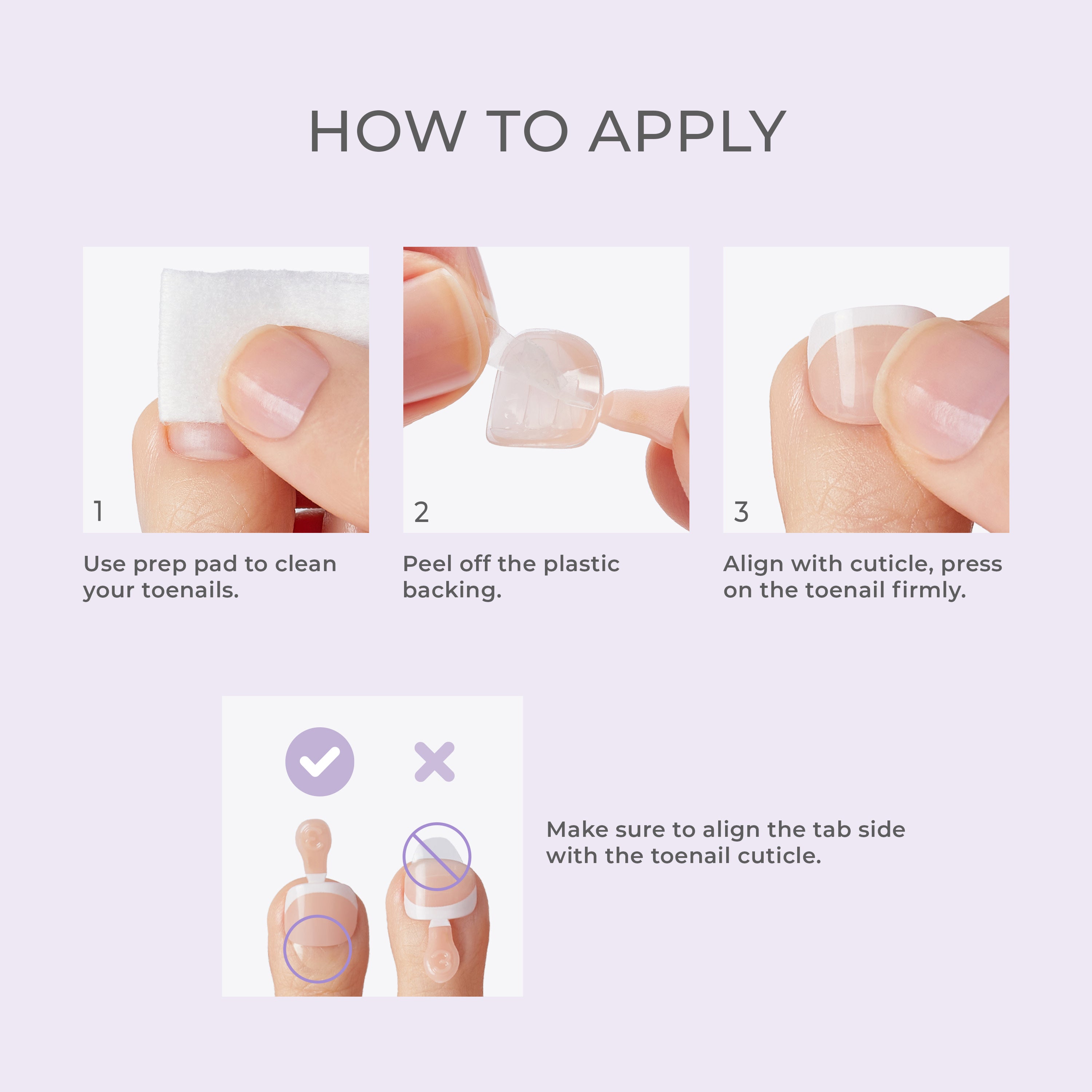 imPRESS Press On Toenails, &