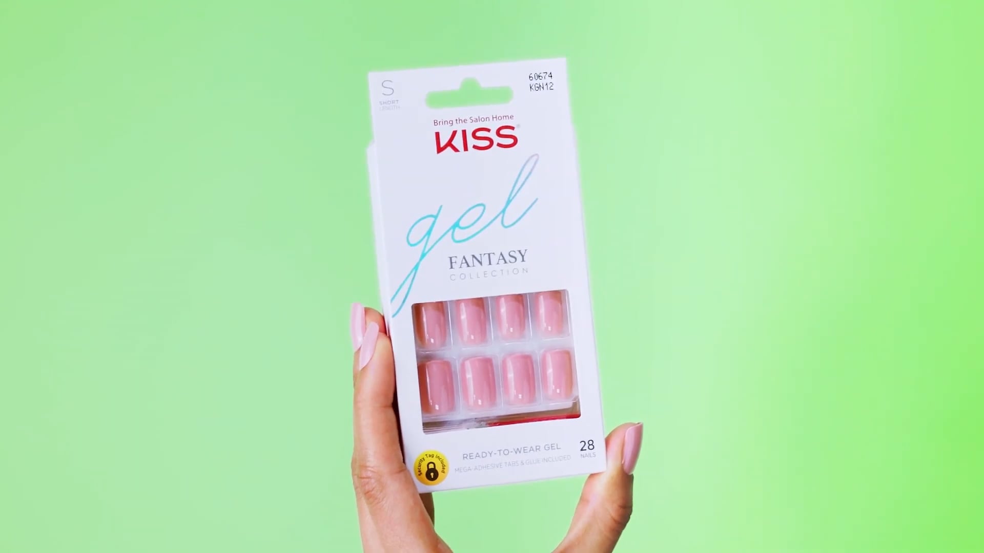 How to Apply - KISS Glue On Nails