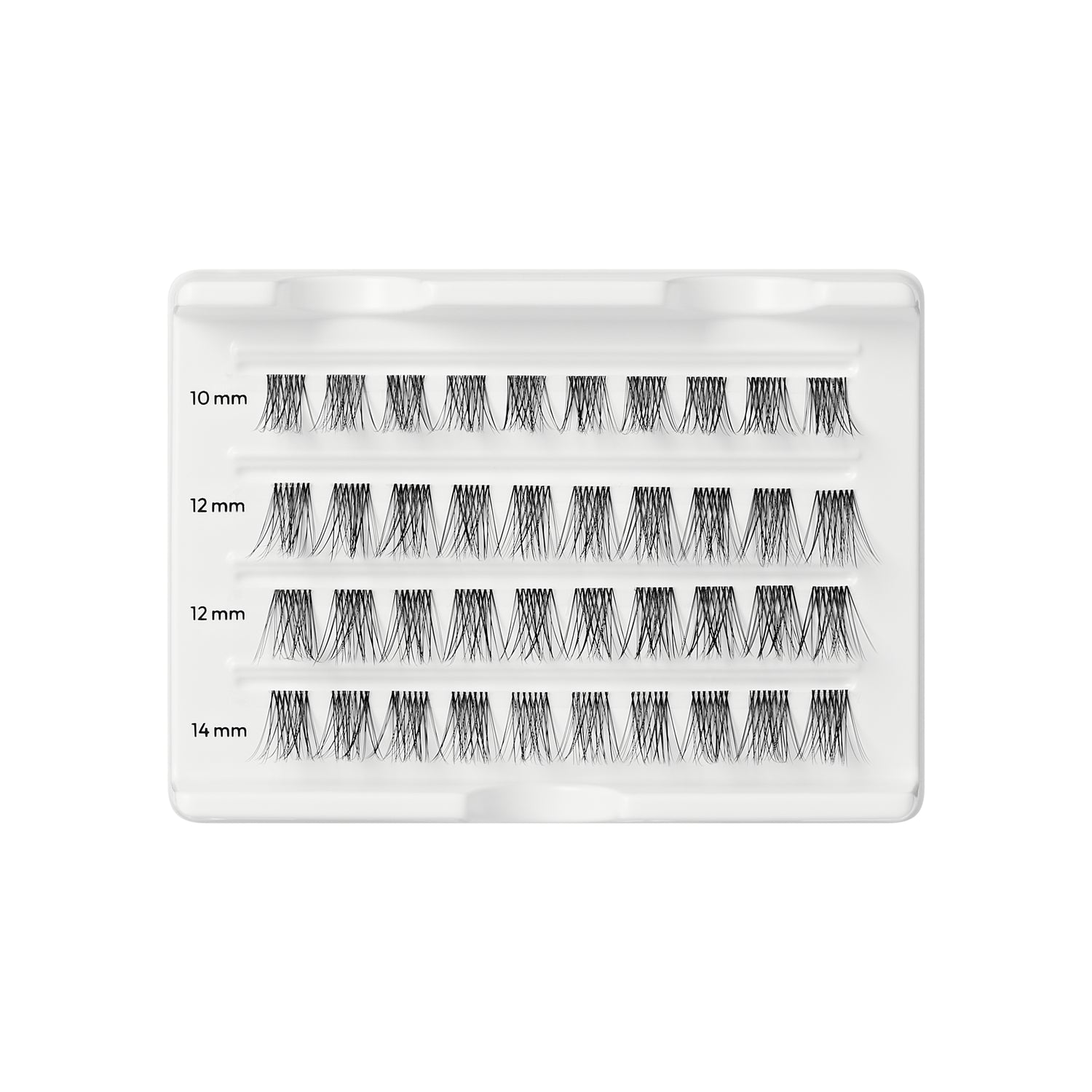 FALSCARA Lash Extensions, 40  Lash Clusters, Classic Natural