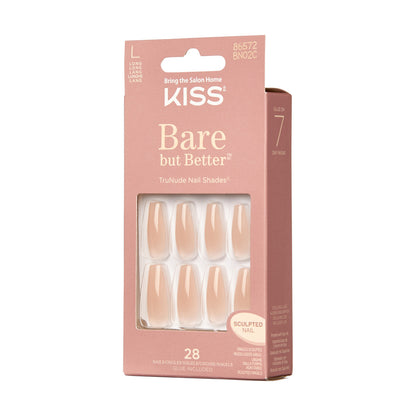 KISS Bare but Better Nails - Nude Drama