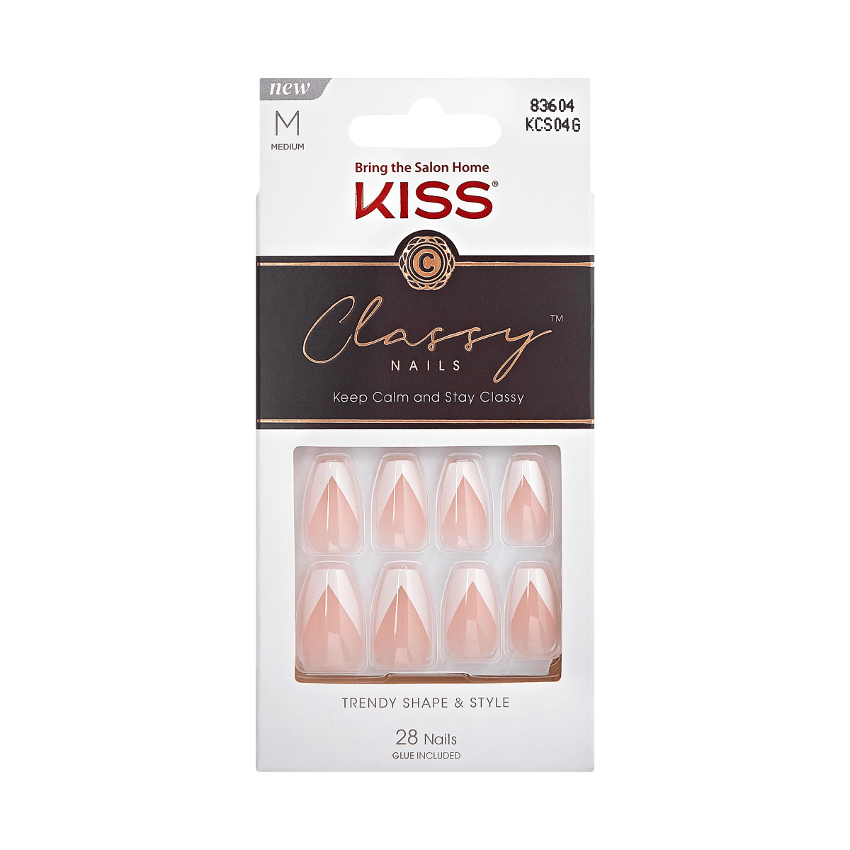 KISS Classy Nails- Silk Dress