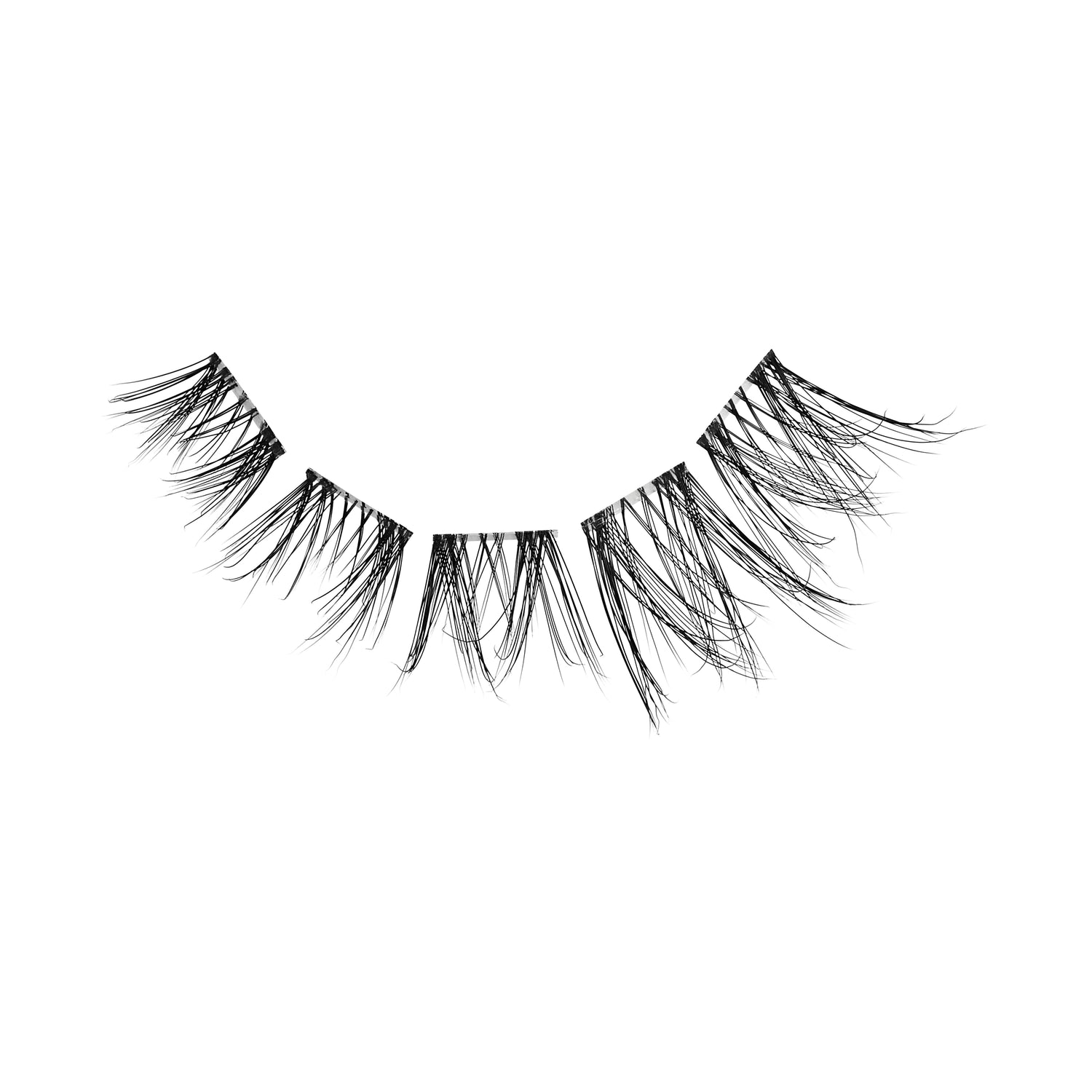 KISS FALSCARA False Eyelashes Ultimate Lash Extension Kit, Classic Wispy, 36 Lash Clusters