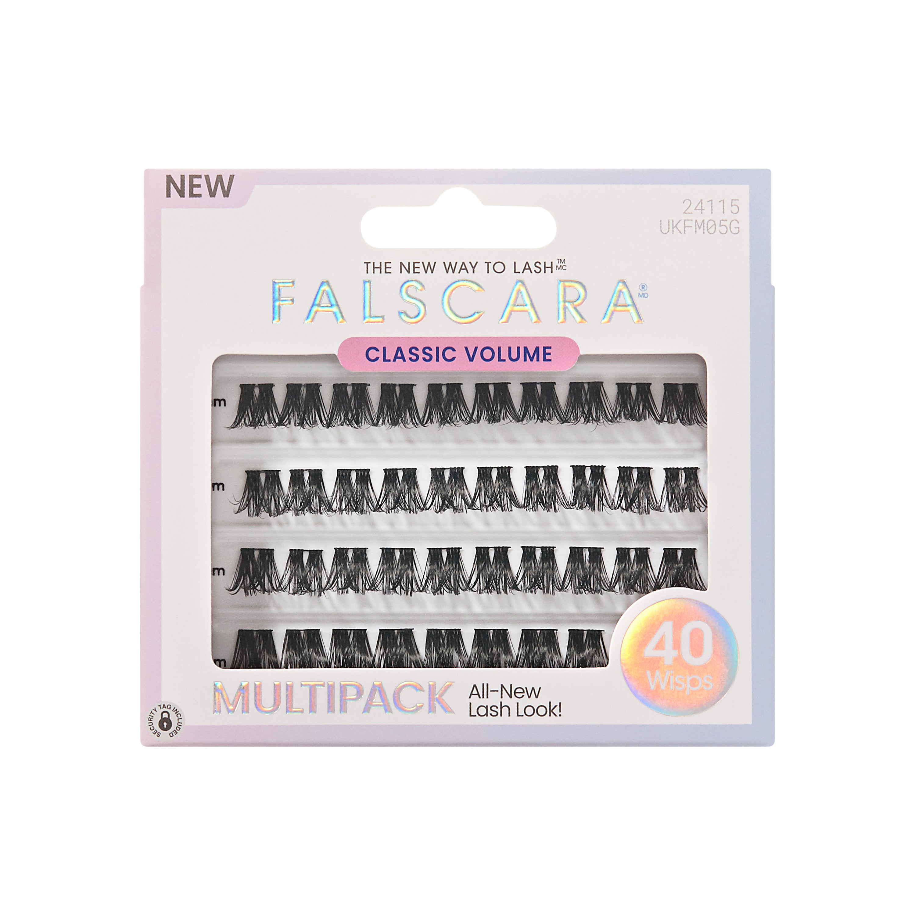 FALSCARA Lash Extensions, 40 Lash Clusters, Classic Volume