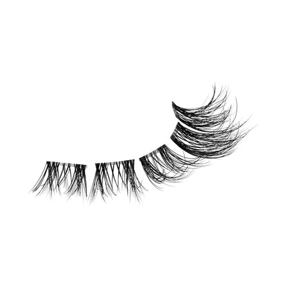 KISS FALSCARA False Eyelashes Ultimate Lash Extension Kit, Classic Wispy, 36 Lash Clusters