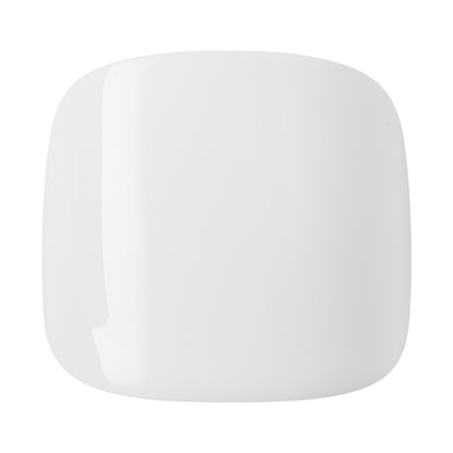 KISS CORE Color Press On Toenails, ‘Toe-tally Yours’, White, 26 Count