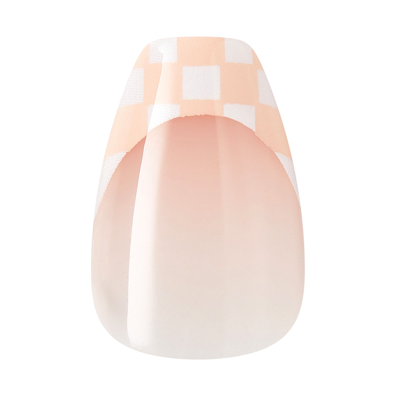 KISS CORE Design Press On Nails, ‘Cheers’, Pink, Short Coffin, 32 Count