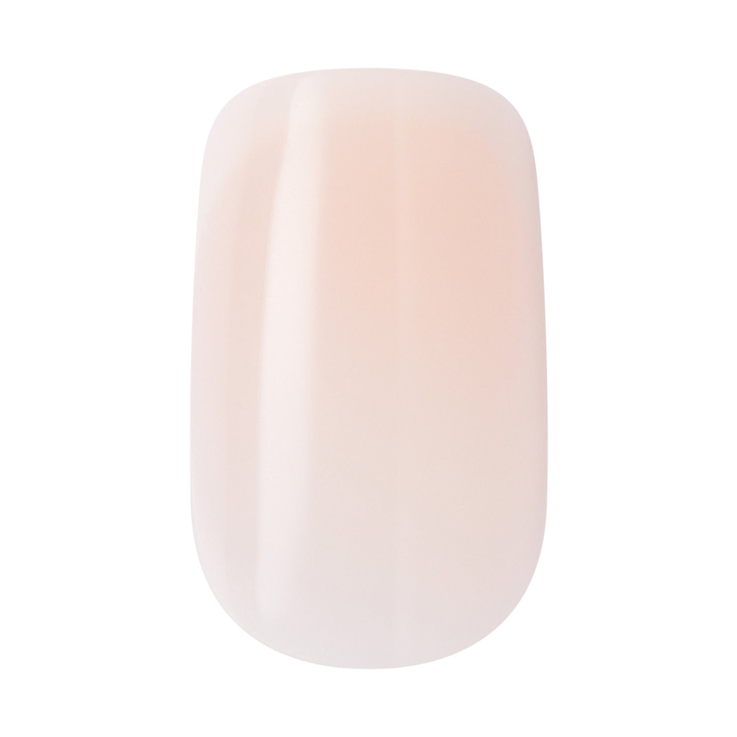 KISS CORE French Tip Press On Nails, ‘My Darling’, White, Short Squoval, 32 Count