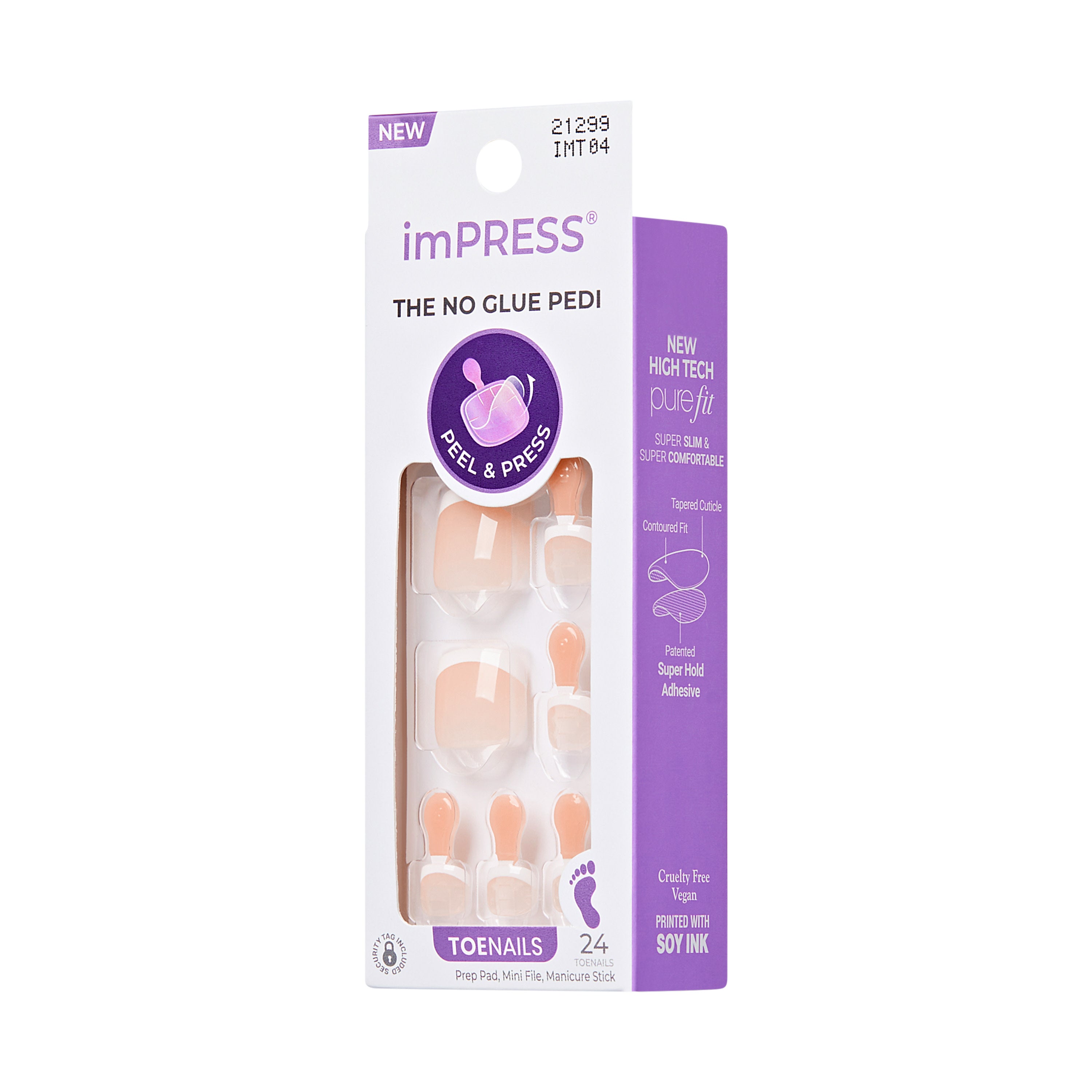 imPRESS Press On Toenails, &