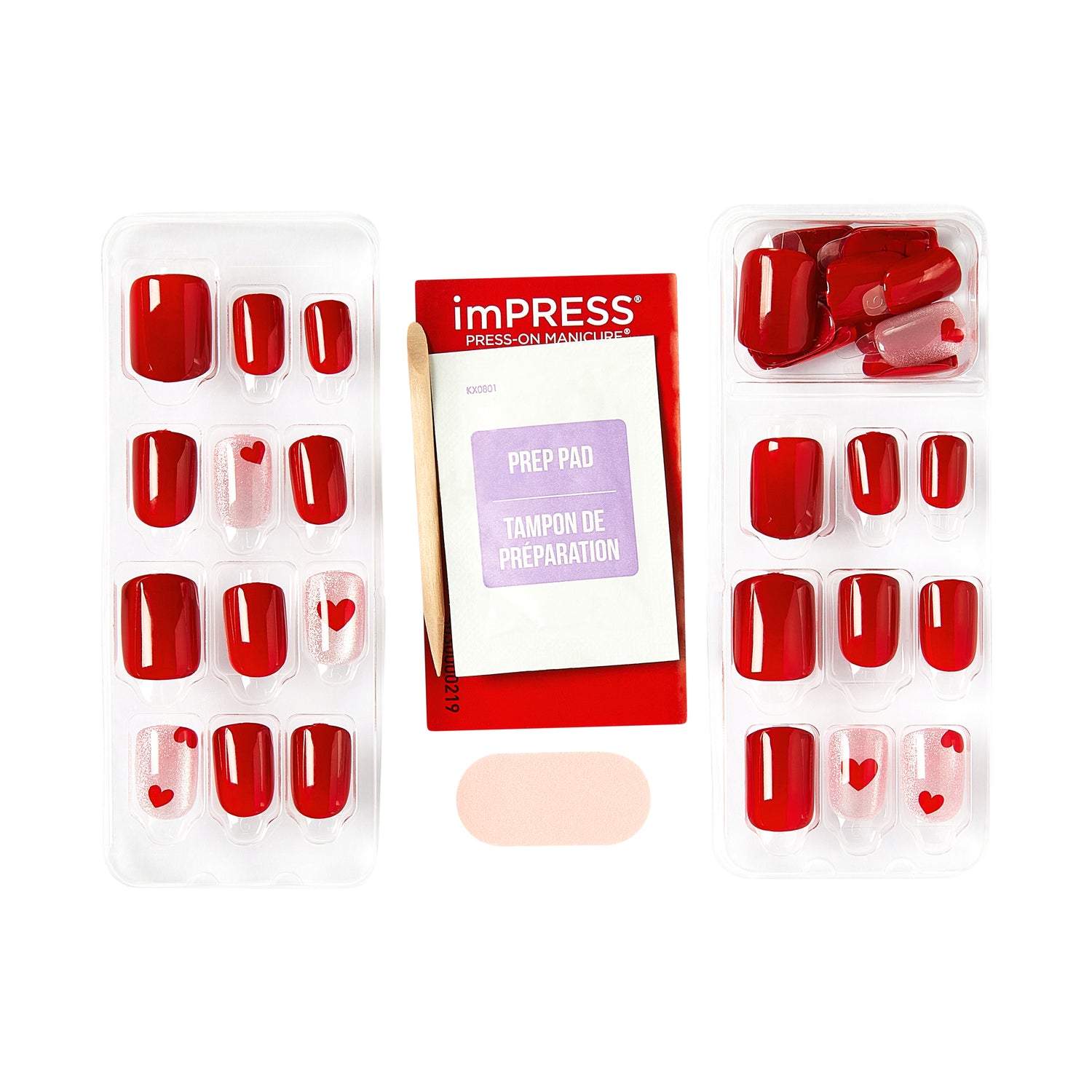imPRESS Design Press On Nails, No Glue Needed, &