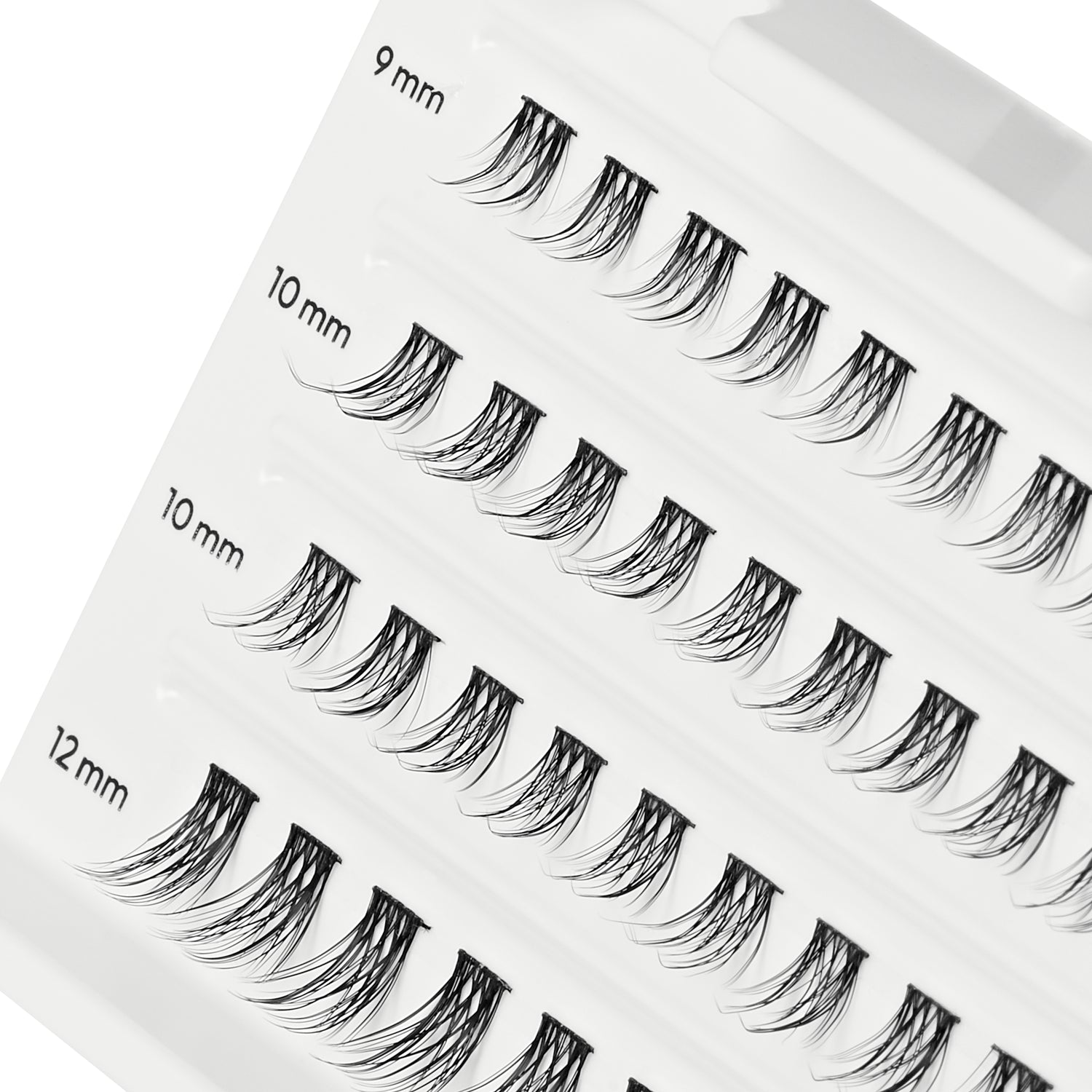 FALSCARA Lash Extensions, 40  Lash Clusters, Soft Natural