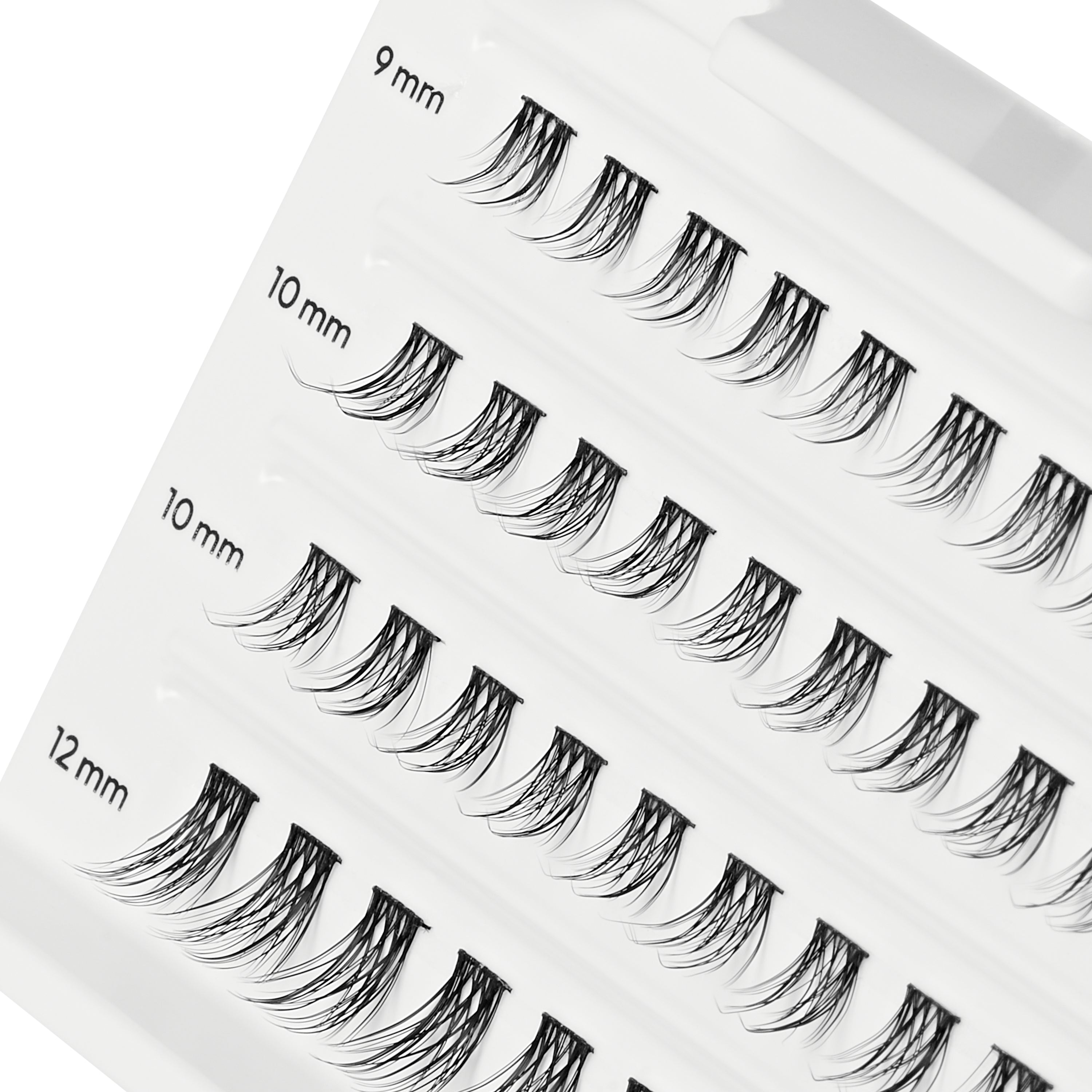 FALSCARA Lash Extensions, 40  Lash Clusters, Soft Natural