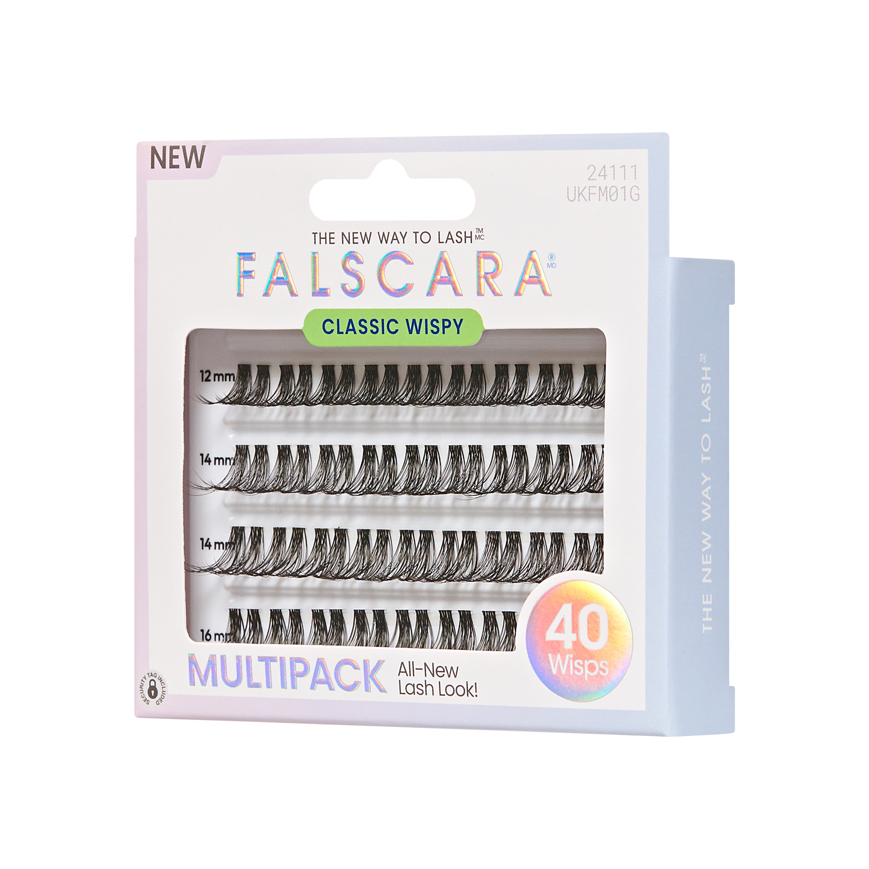 FALSCARA Lash Extensions, 40  Lash Clusters, Classic Wispy