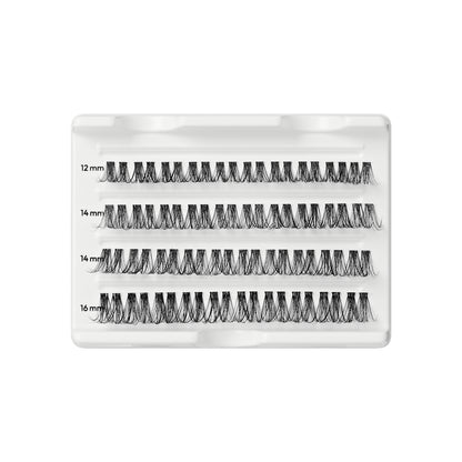 FALSCARA Lash Extensions, 40  Lash Clusters, Classic Wispy